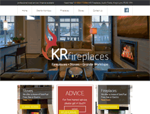 Tablet Screenshot of krfireplaces.co.uk